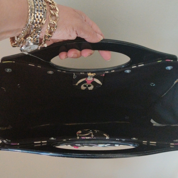 🇨🇦 Lulu Guinness London tote clutch - Picture 5 of 10